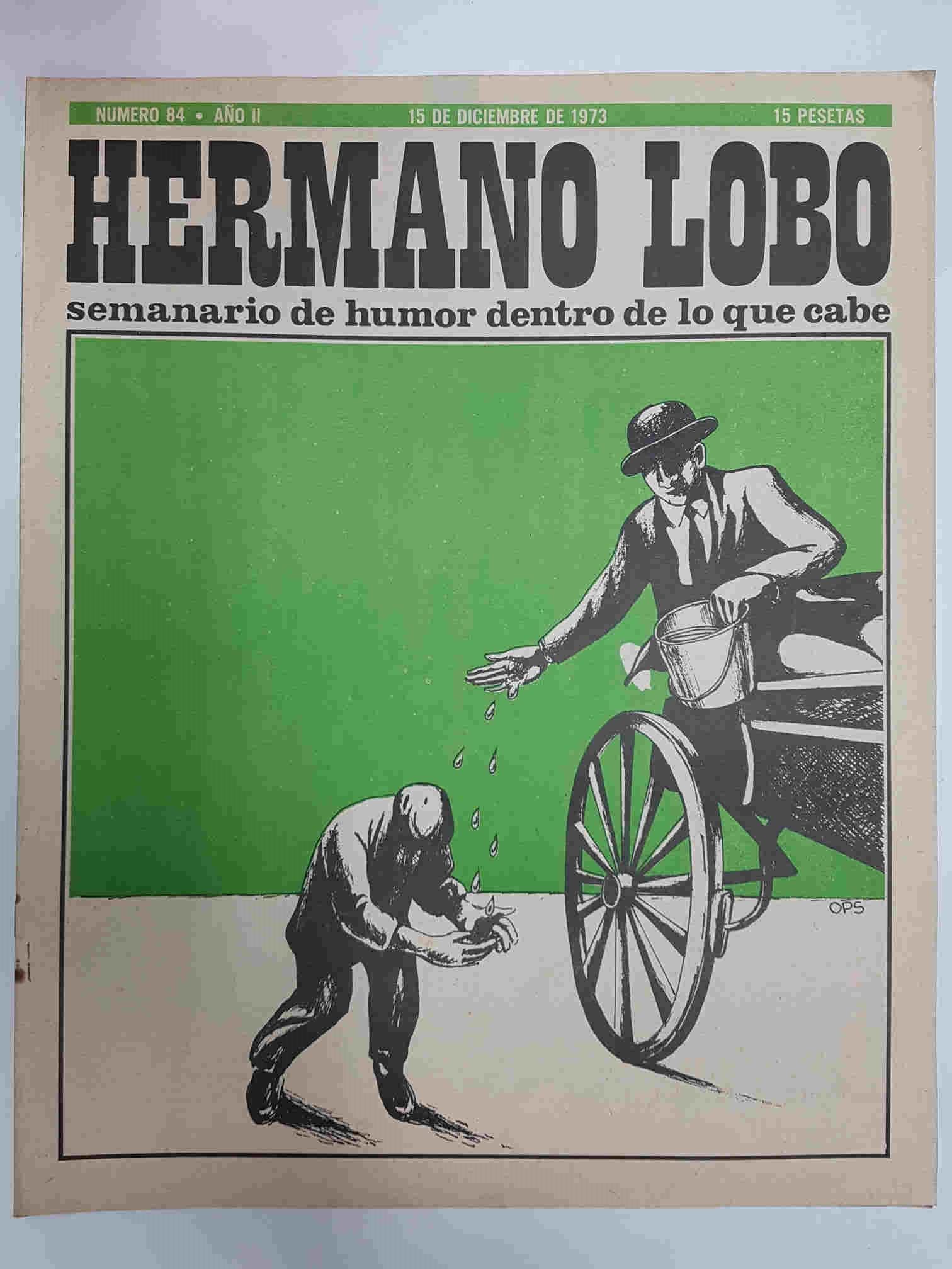 Hermano Lobo numero  084: portada de ops