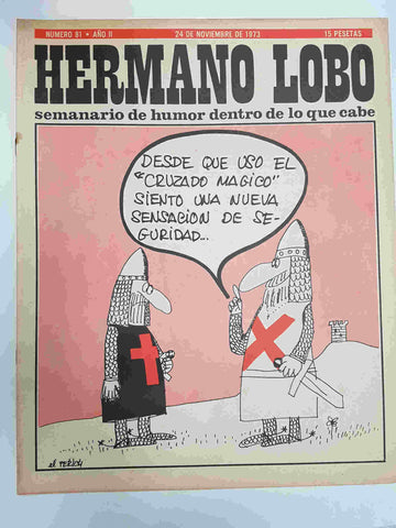 Hermano Lobo numero  081: portada de Peroch