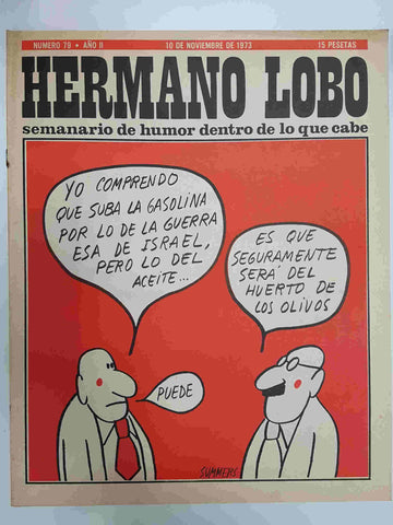 Hermano Lobo numero  079: portada de Summers