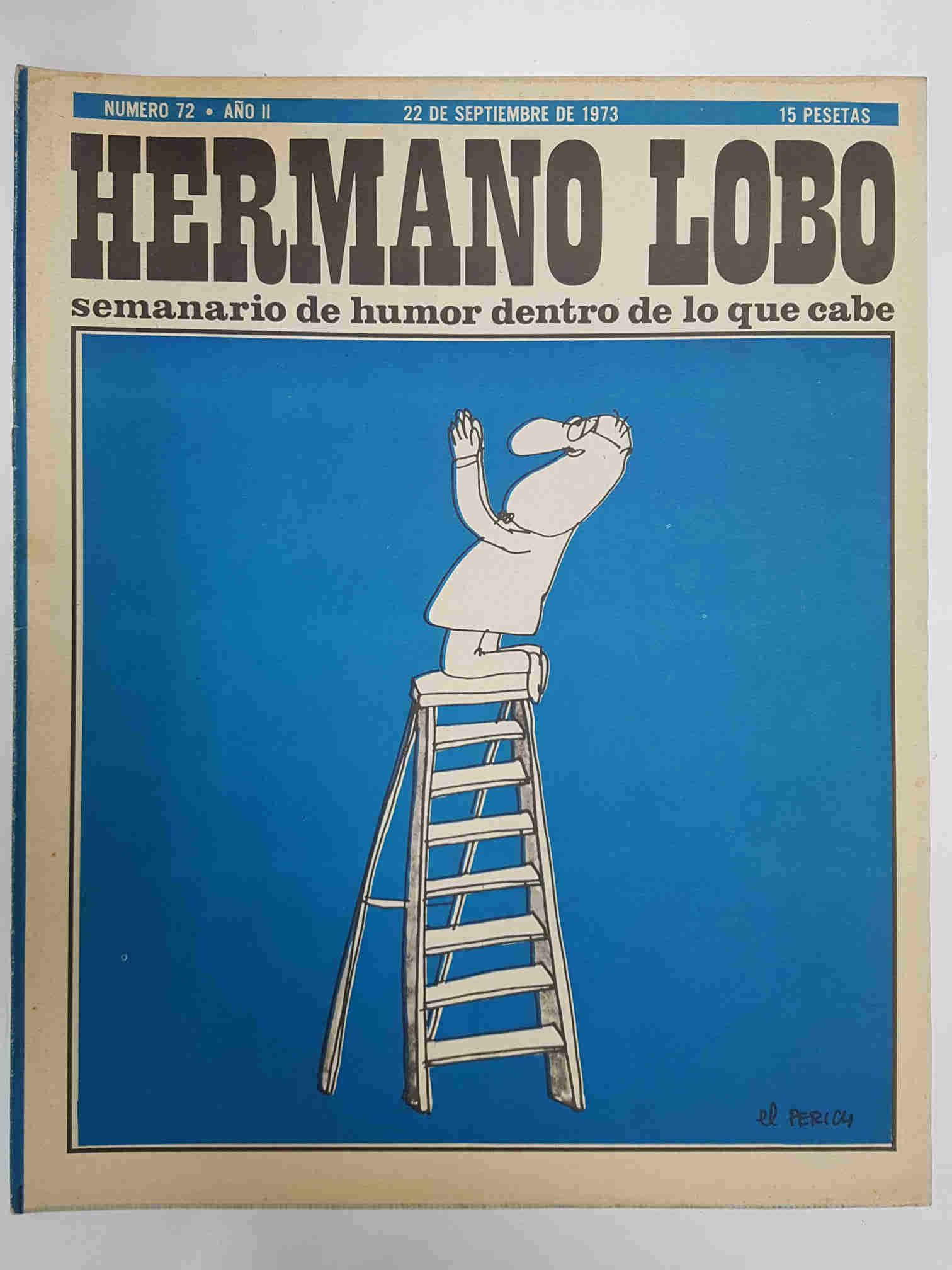 Hermano Lobo numero  072: portada de Perich