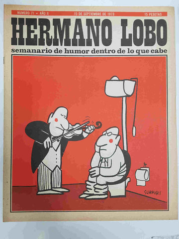 Hermano Lobo numero  071: portada de Summers