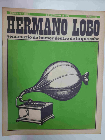 Hermano Lobo numero  070: portada de Ops