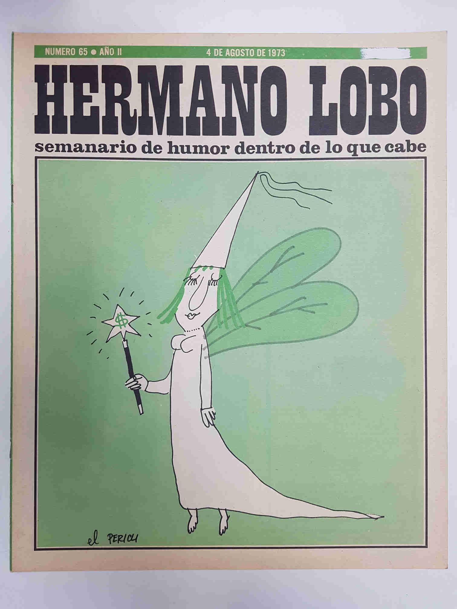Hermano Lobo numero  065: portada de Perich