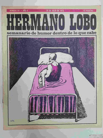 Hermano Lobo numero  064: portada de Ops