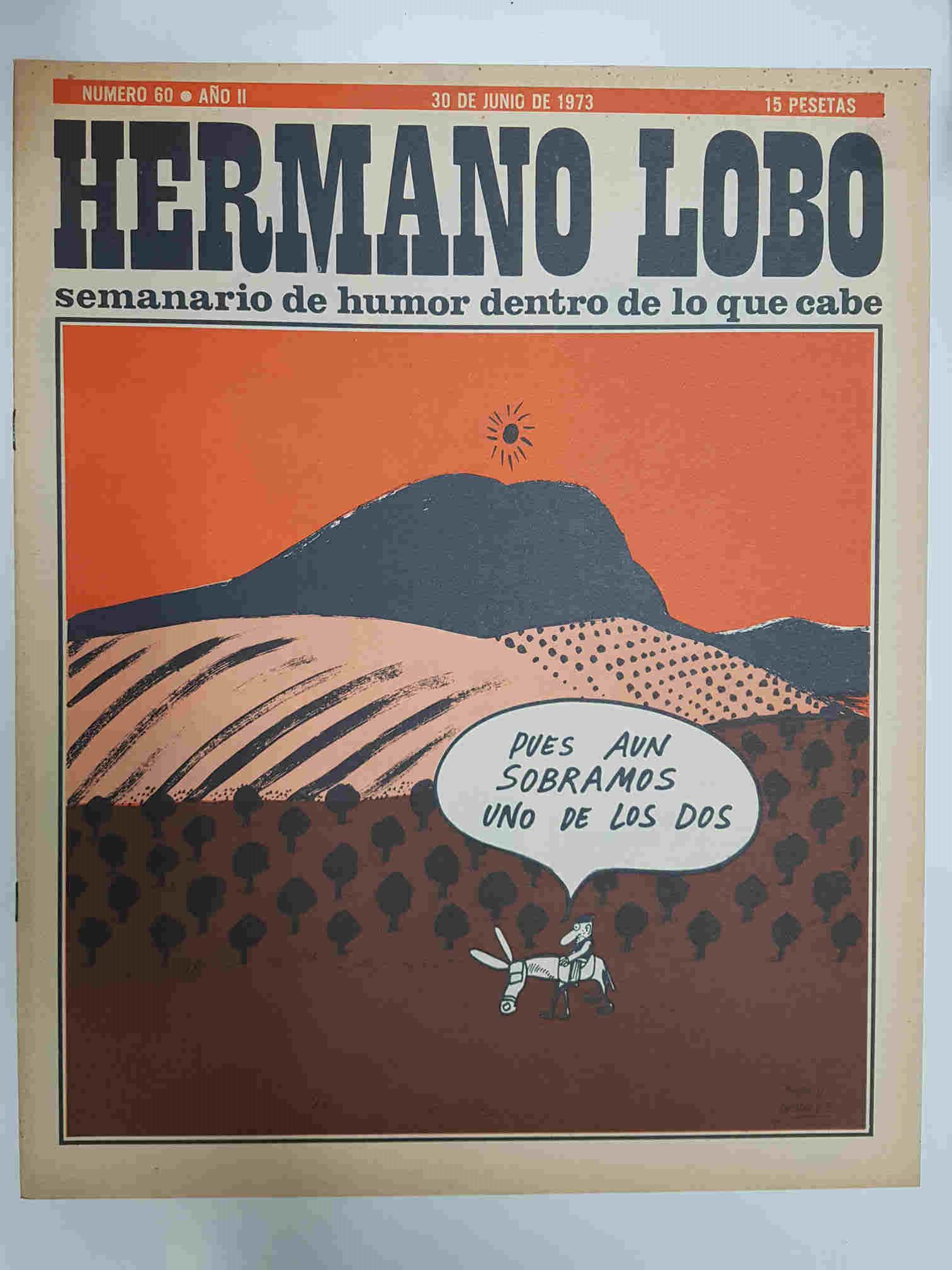 Hermano Lobo numero  060: portada de Chumy Chumez