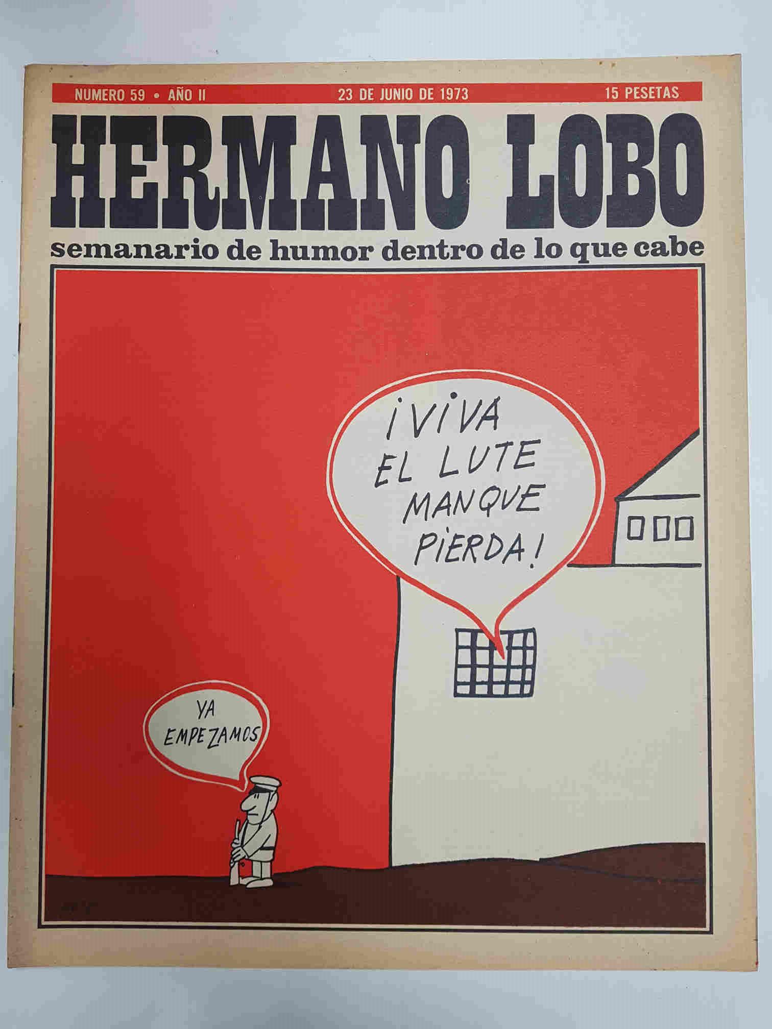 Hermano Lobo numero  059: portada de Summers
