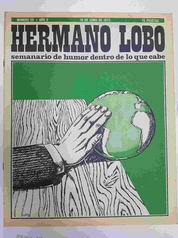 Hermano Lobo numero  058: portada de Ops