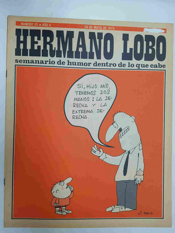 Hermano Lobo numero  055: portada de Perich
