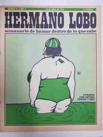 Hermano Lobo numero  051: portada de Chumy Chumez