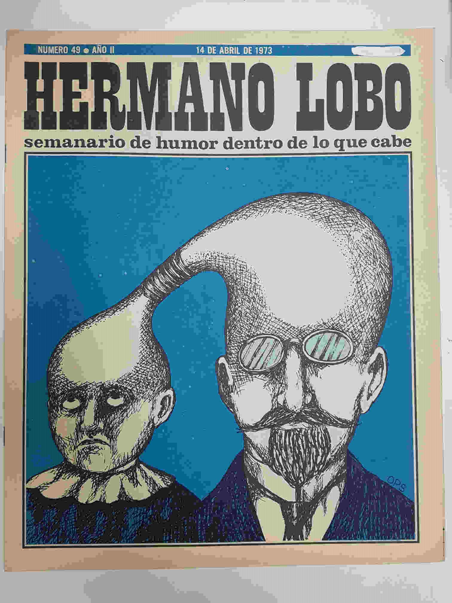 Hermano Lobo numero  049: portada de Ops