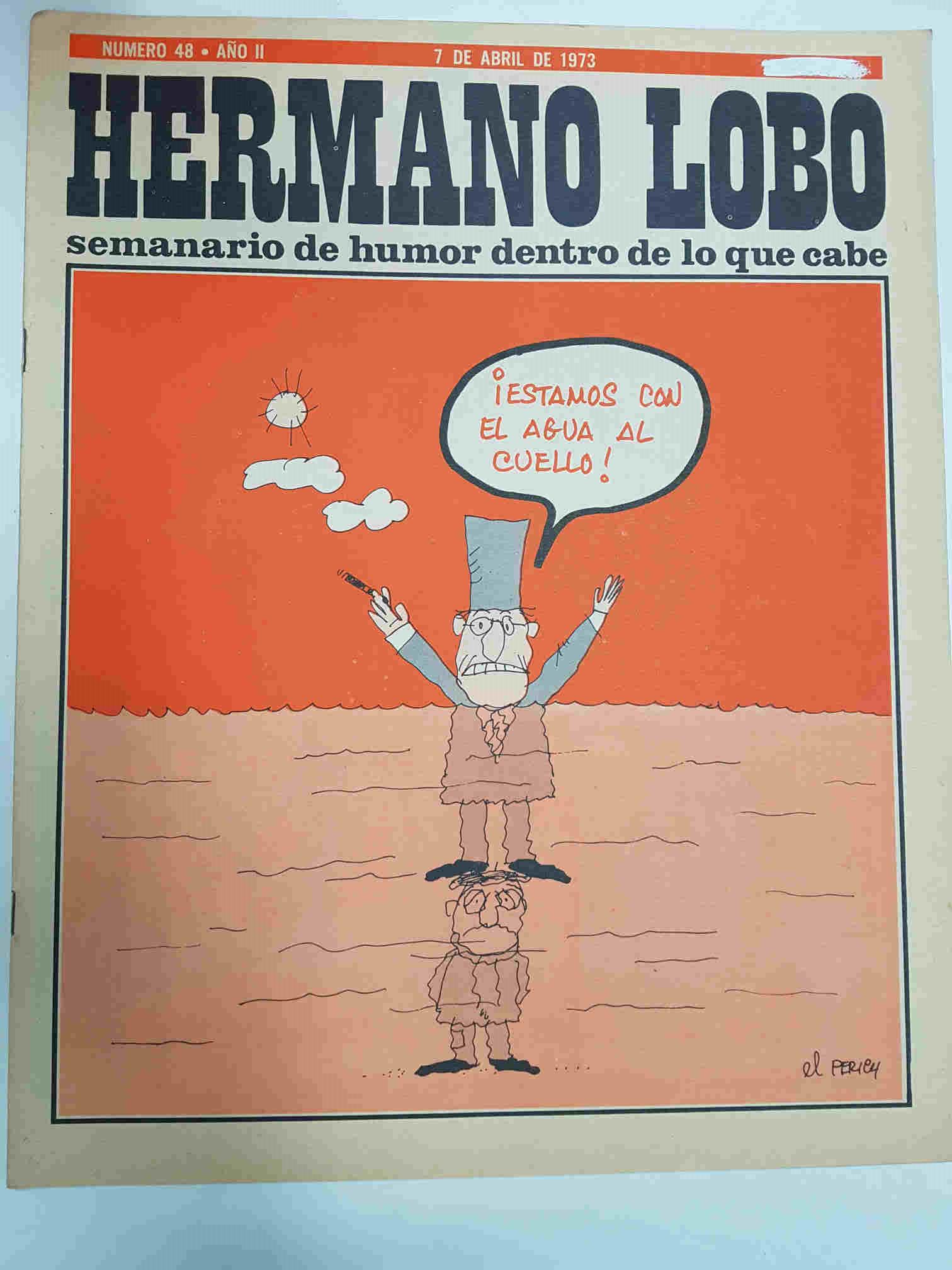 Hermano Lobo numero  048: portada de Perich