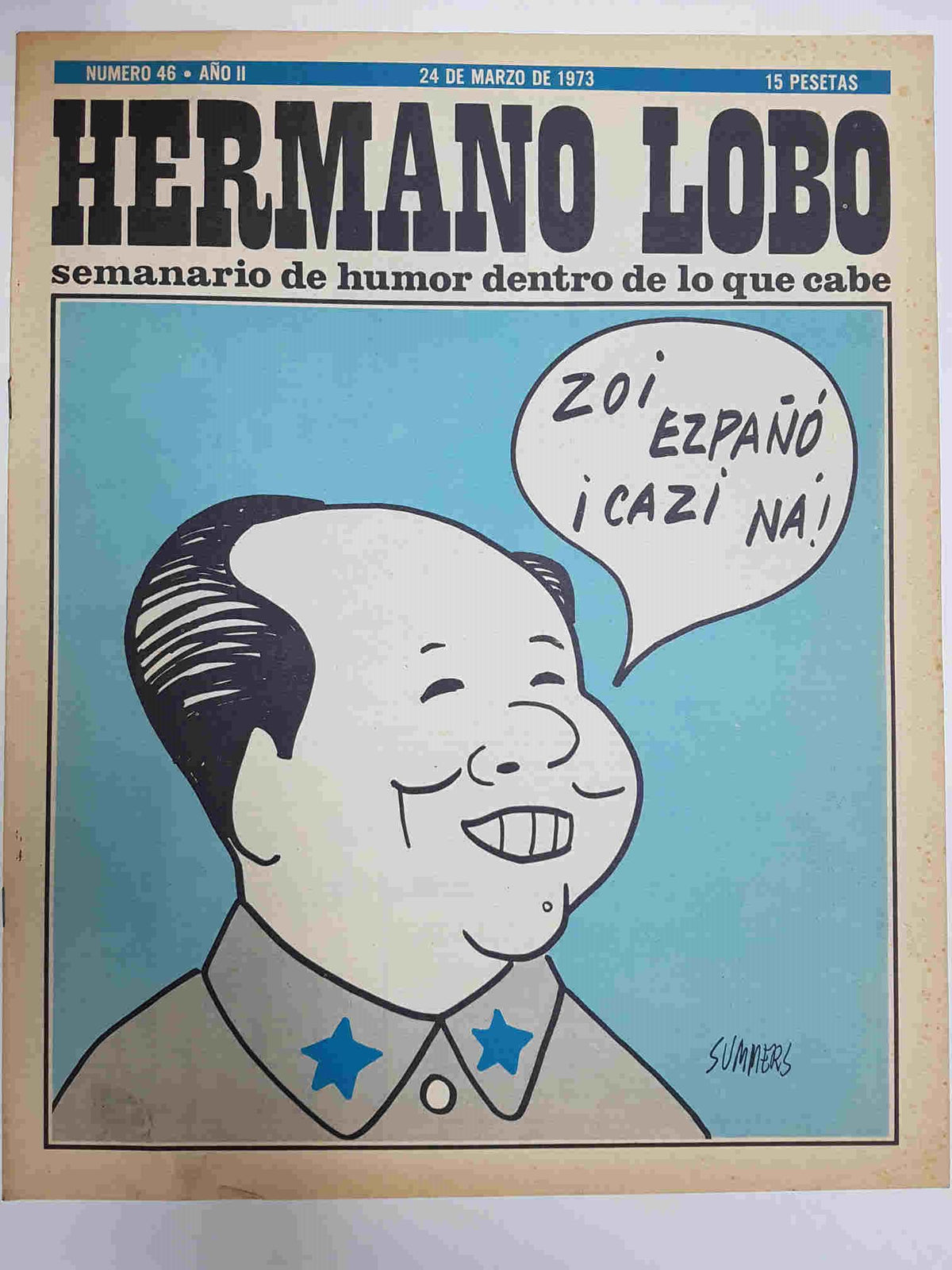 Hermano Lobo numero  046: portada de Summers