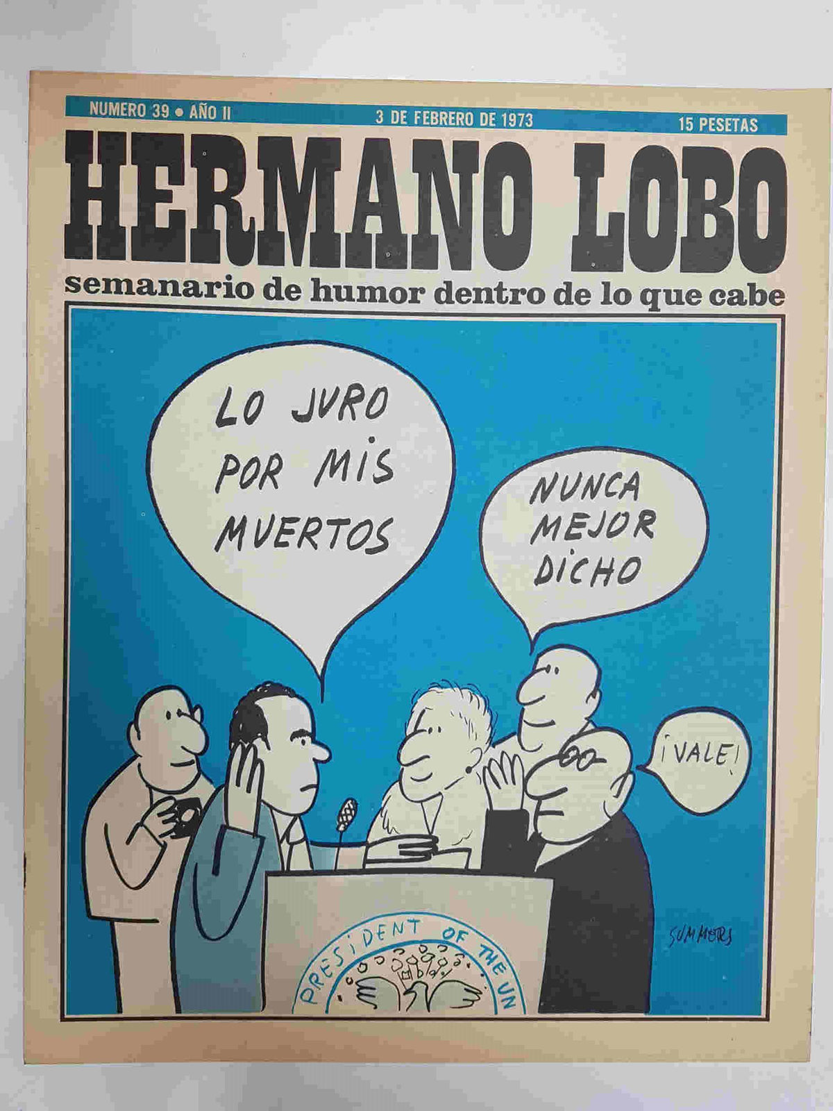 Hermano Lobo numero  039: portada de Summers