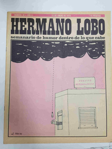 Hermano Lobo numero  036: portada de Perich