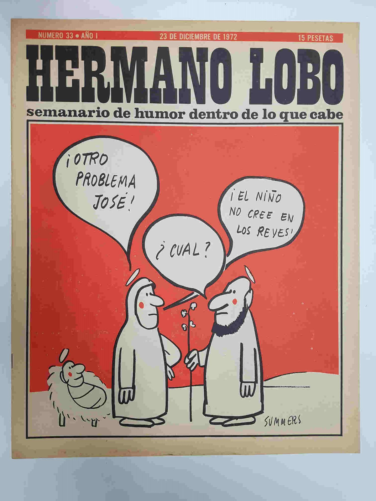 Hermano Lobo numero  033: portada de Summers