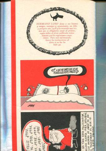 Hermano Lobo numero  032: portada de Ops (obsequio 5 postales 