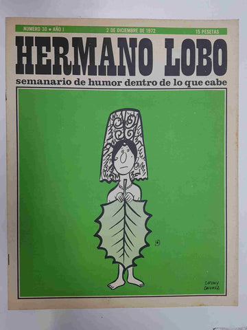 Hermano Lobo numero  030: portada de Chumy Chumez