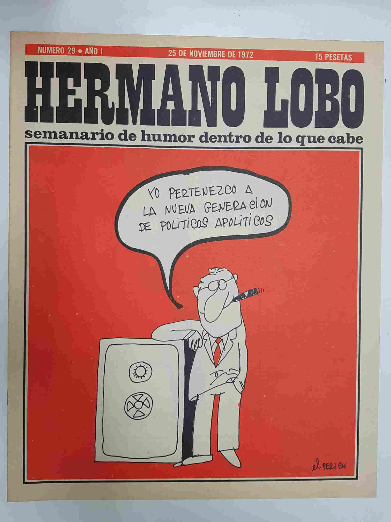 Hermano Lobo numero  029: portada de Perich