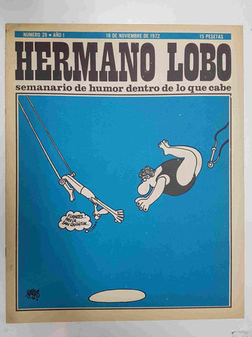 Hermano Lobo numero  028: portada de Forges