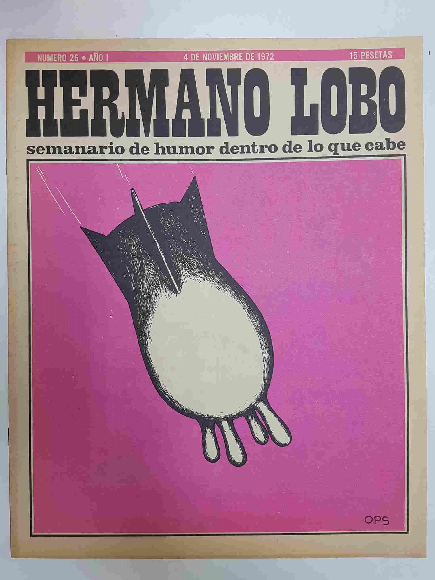 Hermano Lobo numero  026: portada de Ops