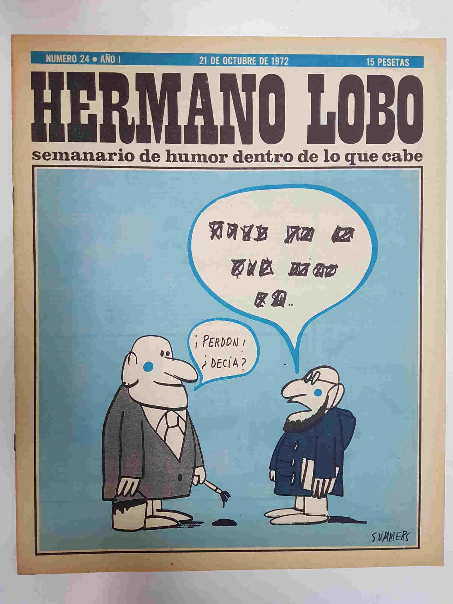 Hermano Lobo numero  024: portada de Summers