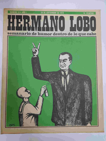 Hermano Lobo numero  019: portada de Ops