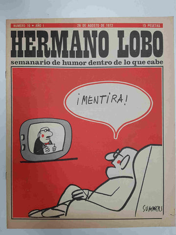 Hermano Lobo numero  016: portada de Summers
