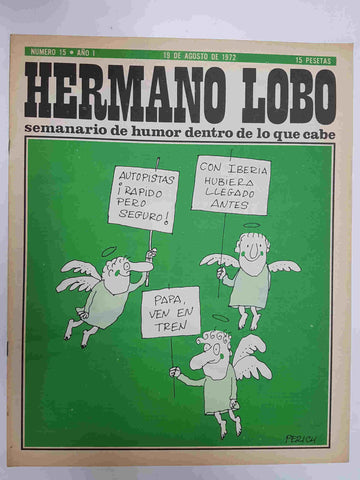 Hermano Lobo numero  015: portada de Perich