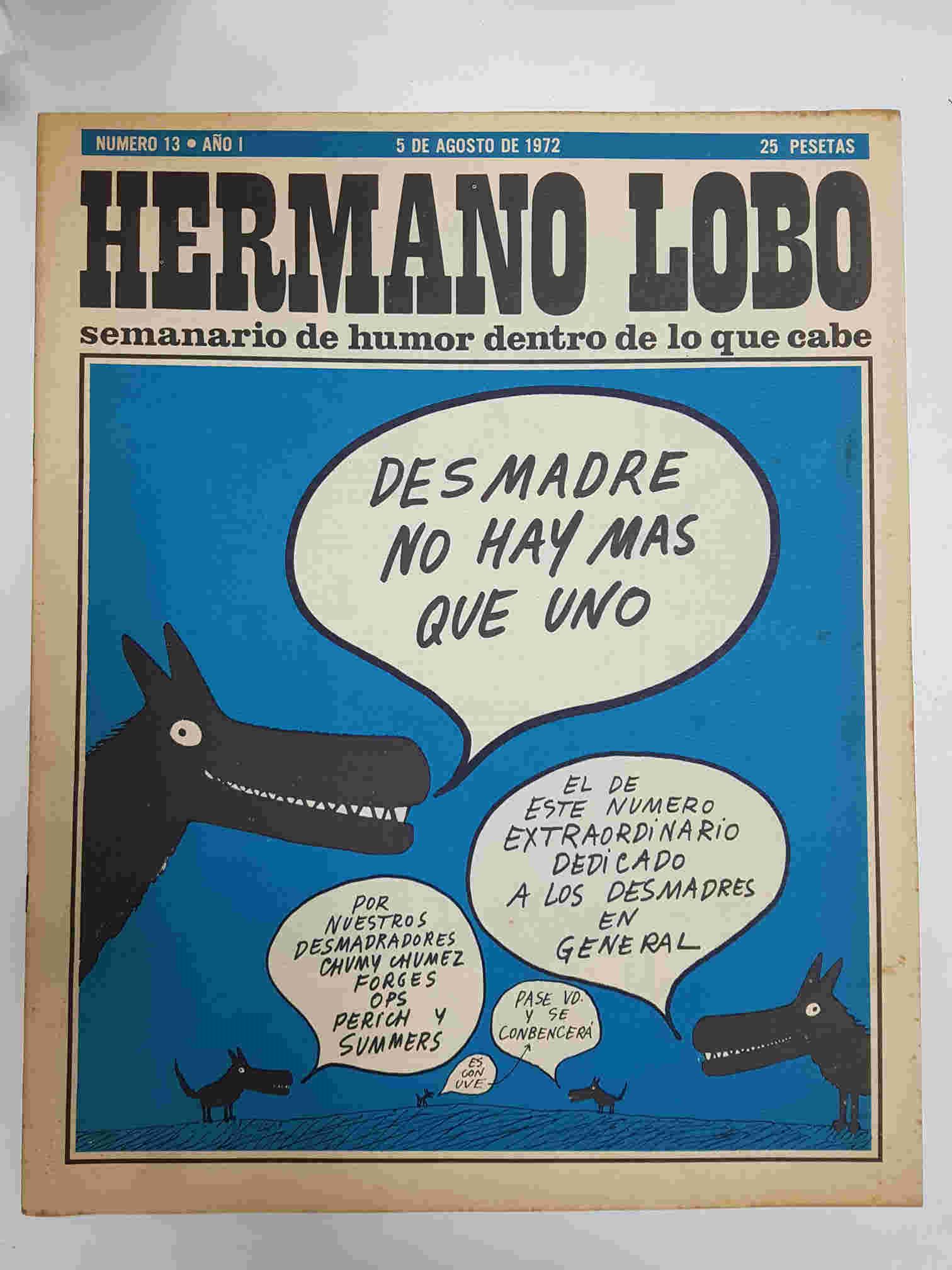 Hermano Lobo numero  013: numero extraordinario