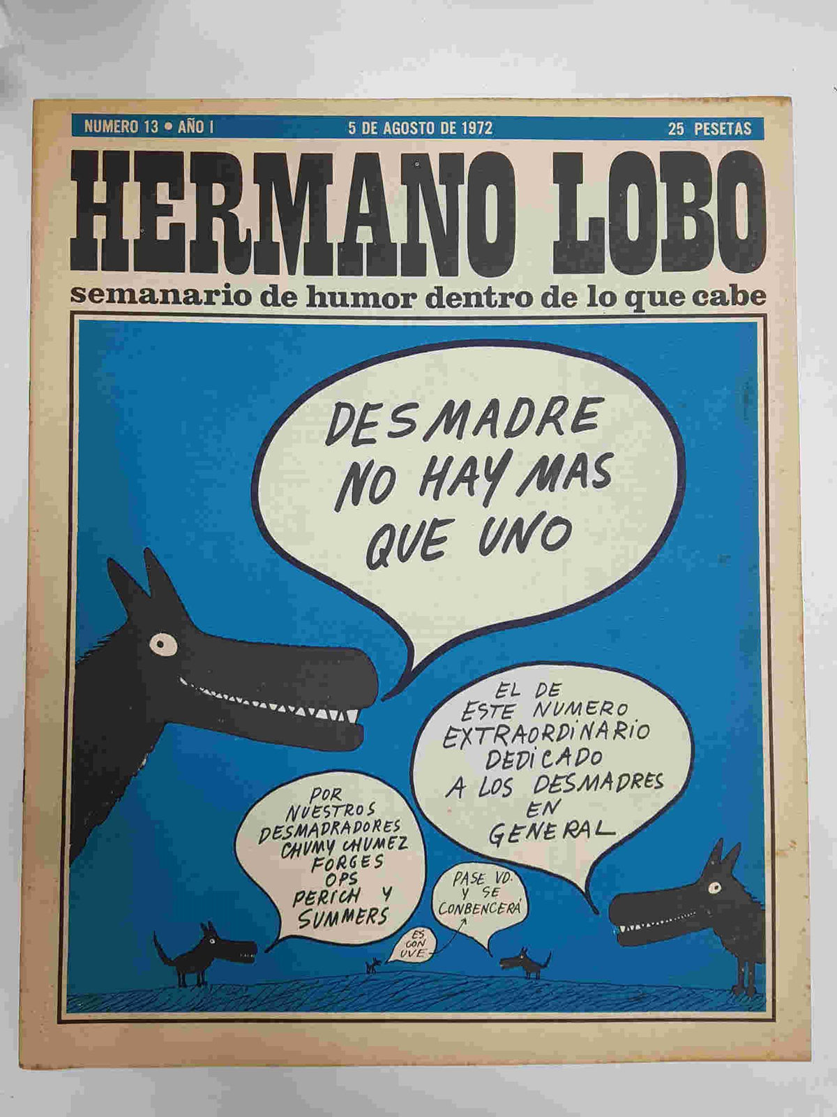 Hermano Lobo numero  013: numero extraordinario