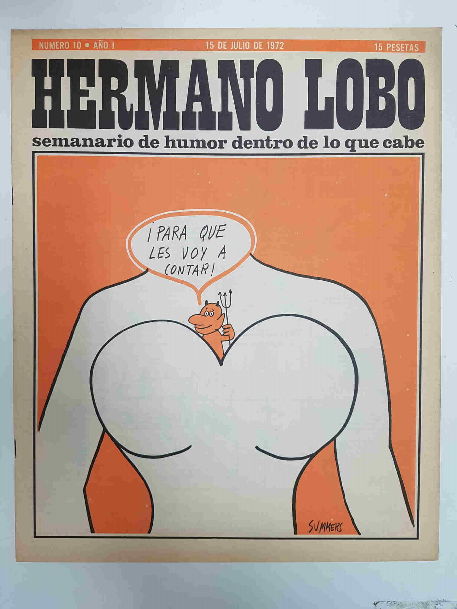 Hermano Lobo numero  010: portada de Summers