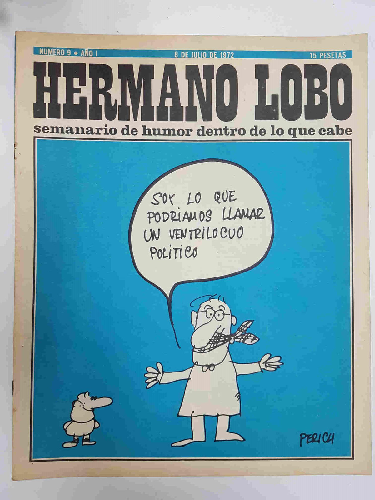 Hermano Lobo numero  009: portada de Perich