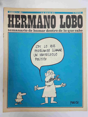 Hermano Lobo numero  009: portada de Perich