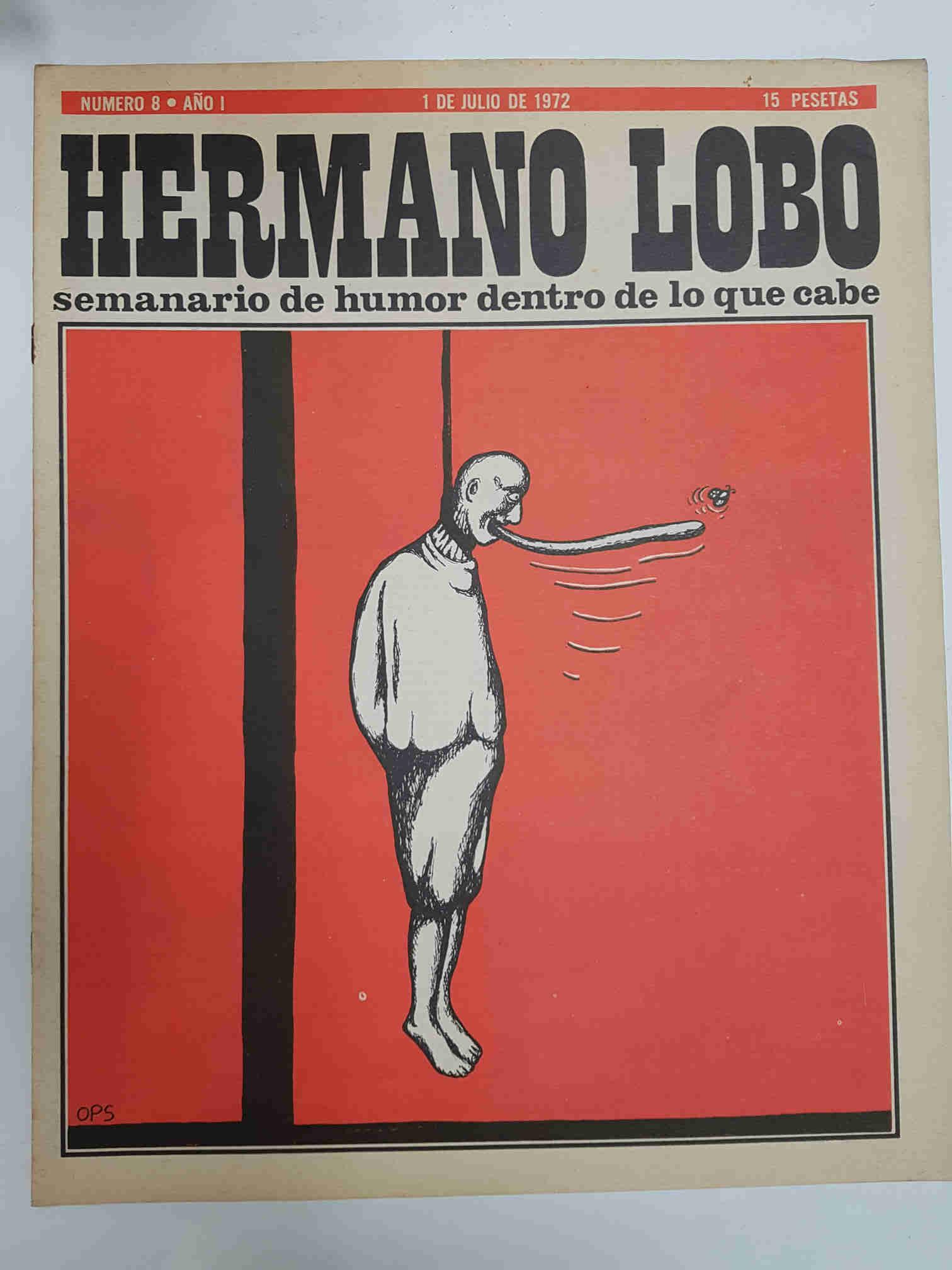 Hermano Lobo numero  008: portada de Ops