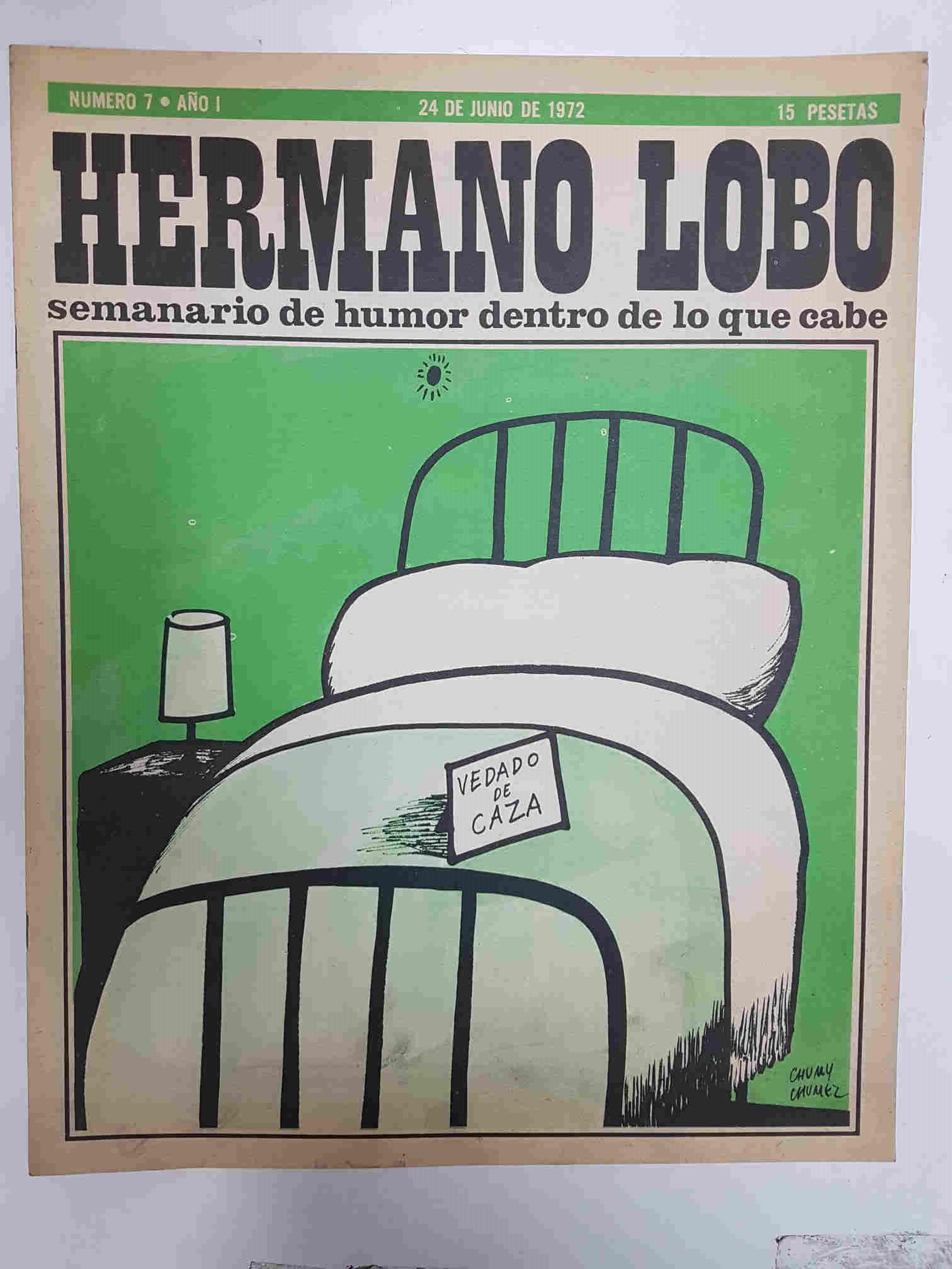 Hermano Lobo numero  007: portada de Ops