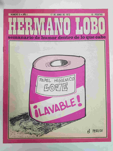 Hermano Lobo numero  006: portada de Perich