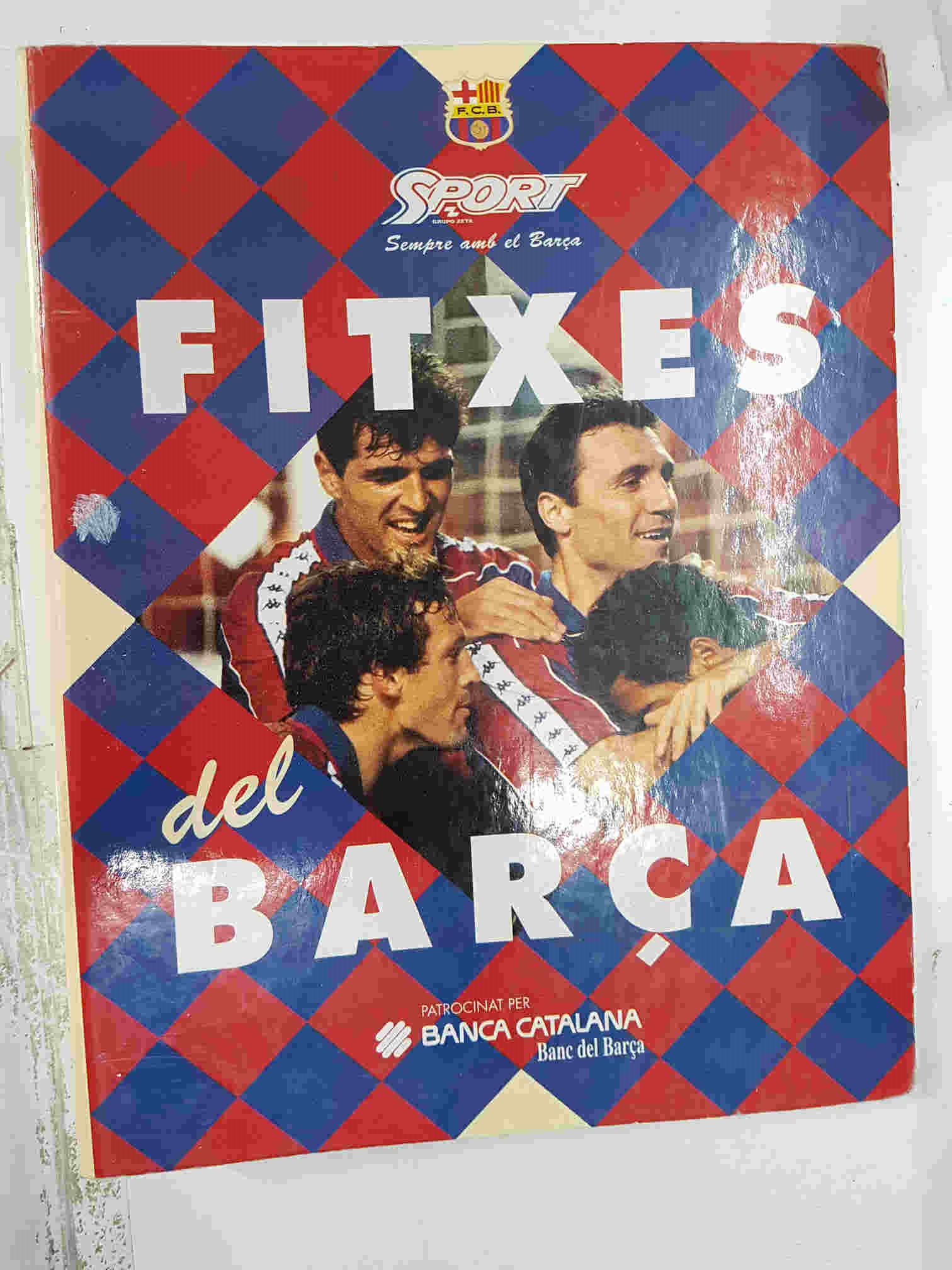 Fichero perteneciente a Les fitxes del barça del diario Sport