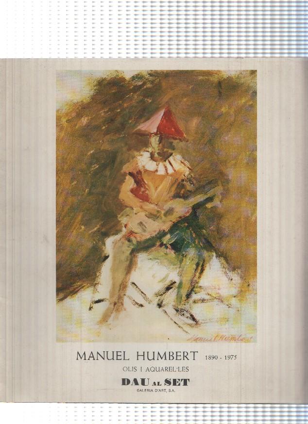 Manuel Humbert 1890-1975 Olis i Aquarel les