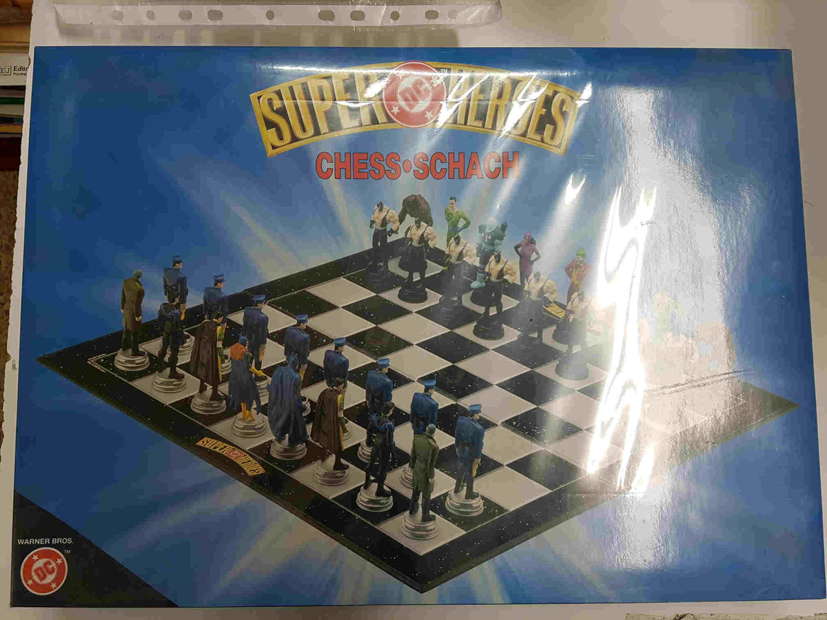 Chess schach super heroes DC, anyo 2000