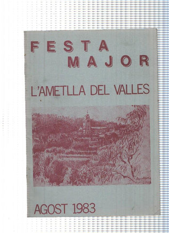 Festa Major L Atmella del Valles, agosto 1983