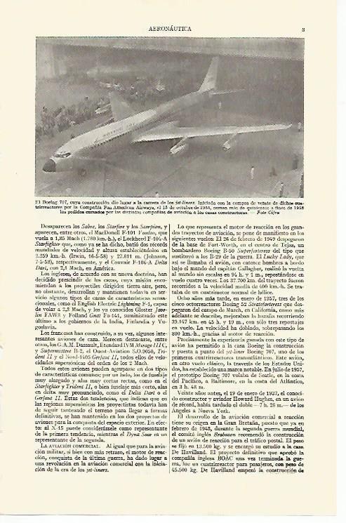 LAMINA ESPASA 14815: Boeing 707