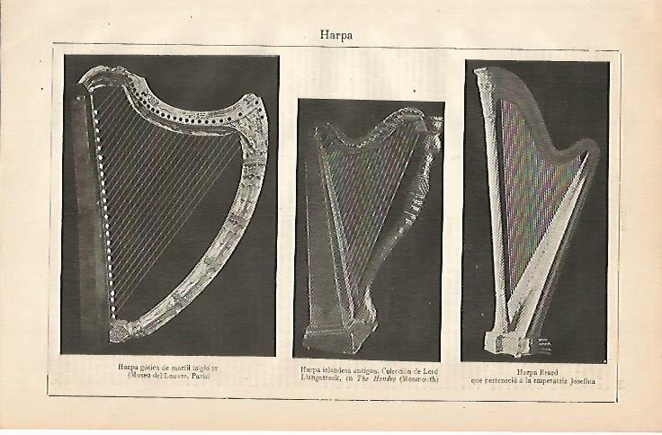 LAMINA ESPASA 533: Harpa