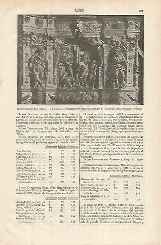 LAMINA ESPASA 12311: Retablo de la Catedral de Santo Domingo de la Calzada