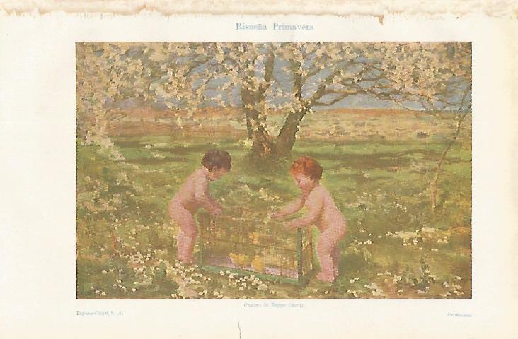 LAMINA ESPASA 16768: Risueña primavera por Beppe Ciardi