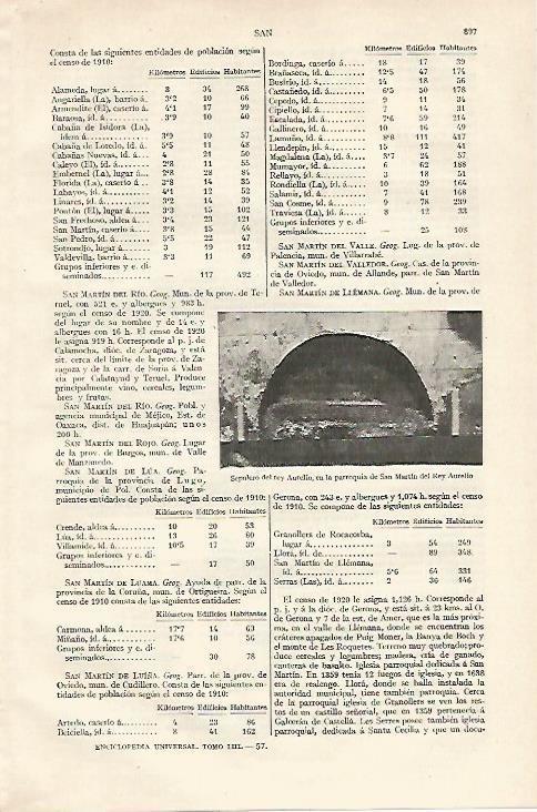 LAMINA ESPASA 18342: Sepulcro del rey Aurelio