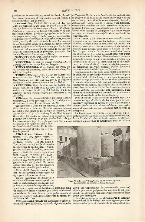 LAMINA ESPASA 8467: Bodega del Sindicato en Anglesola Barcelona
