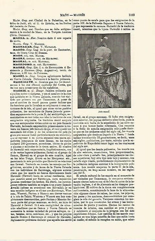 LAMINA ESPASA 18687: Jefe maori