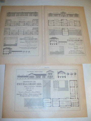 LAMINA ESPASA 18945: Proyecto de escuela graduada