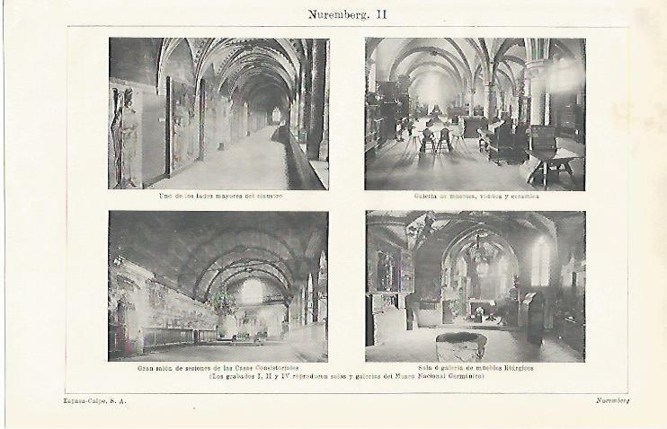 LAMINA ESPASA 21217: Museo de Nuremberg