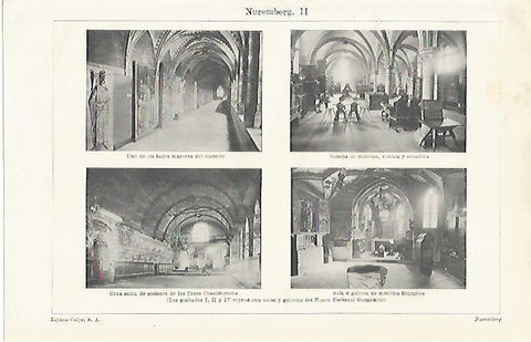 LAMINA ESPASA 21217: Museo de Nuremberg